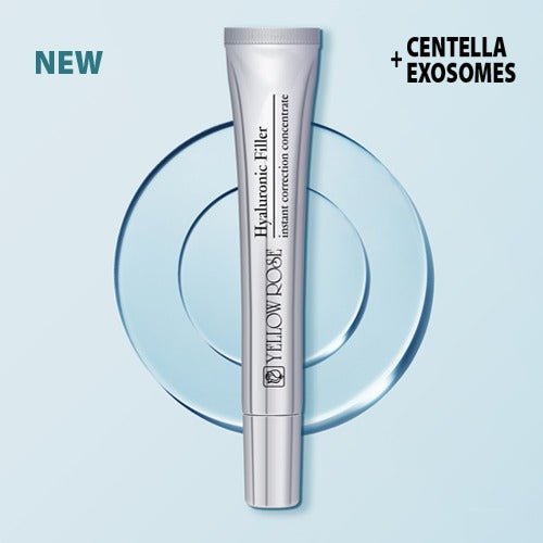 Yellow Rose Hyaluronic Filler serum mot rynkor
