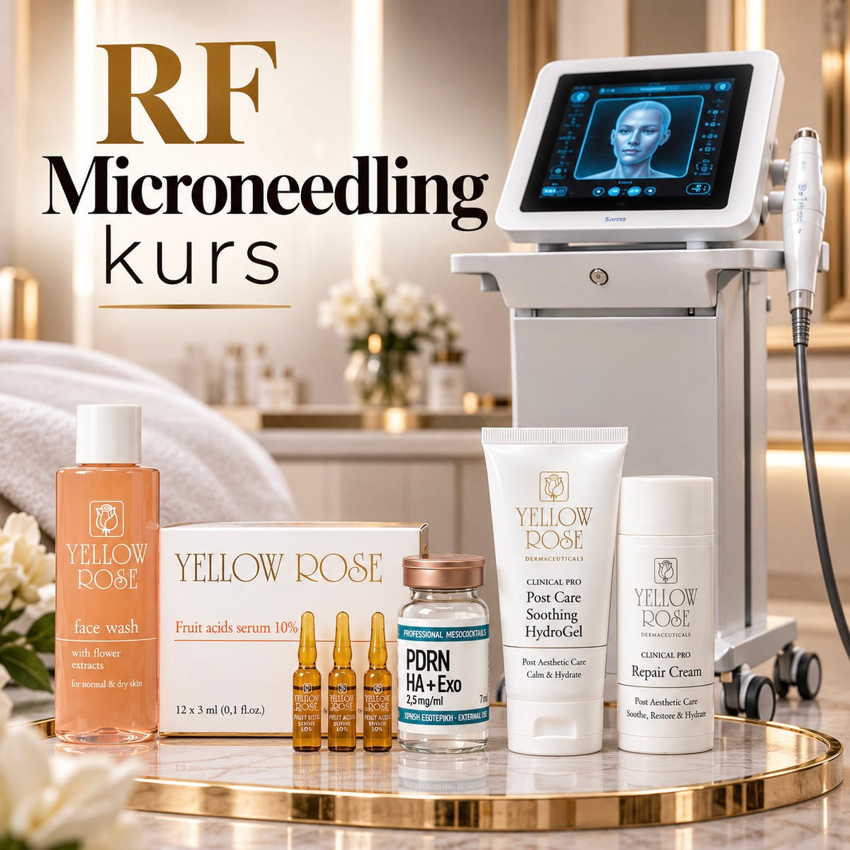 Kurs i Radiofrekvens Microneedling