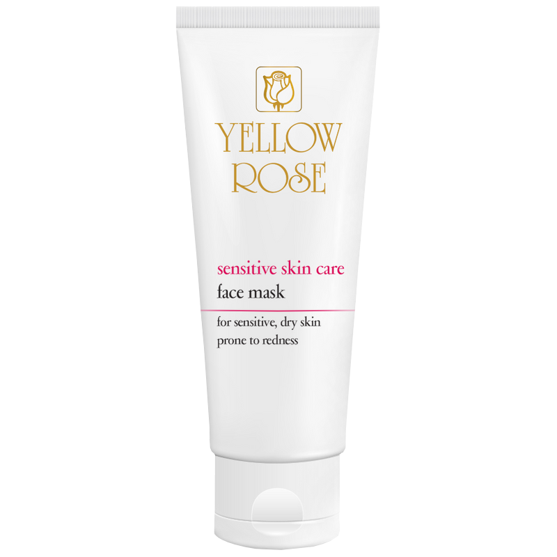 Ansiktsmask Lugnande och återfuktande för känslig hud Yellow Rose