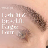 Kurs: Lash Lift & Brow lift + färgning och form.