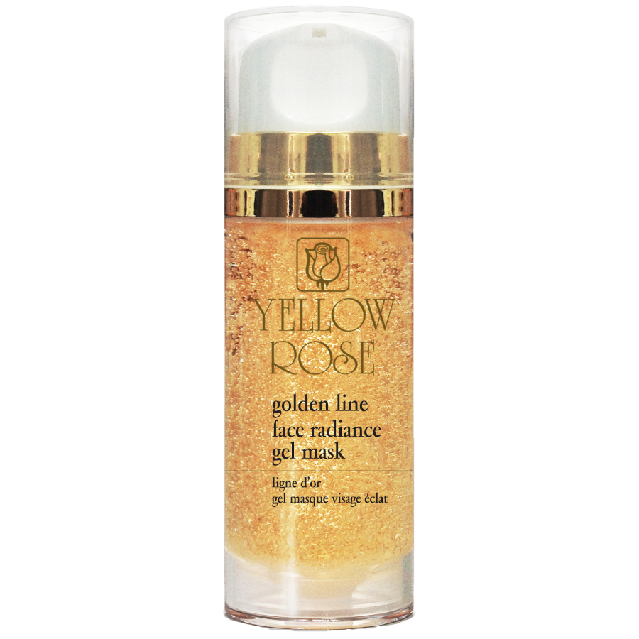 Yellow Rose Golden Line Face Radiance Gel Mask, 100 ml.