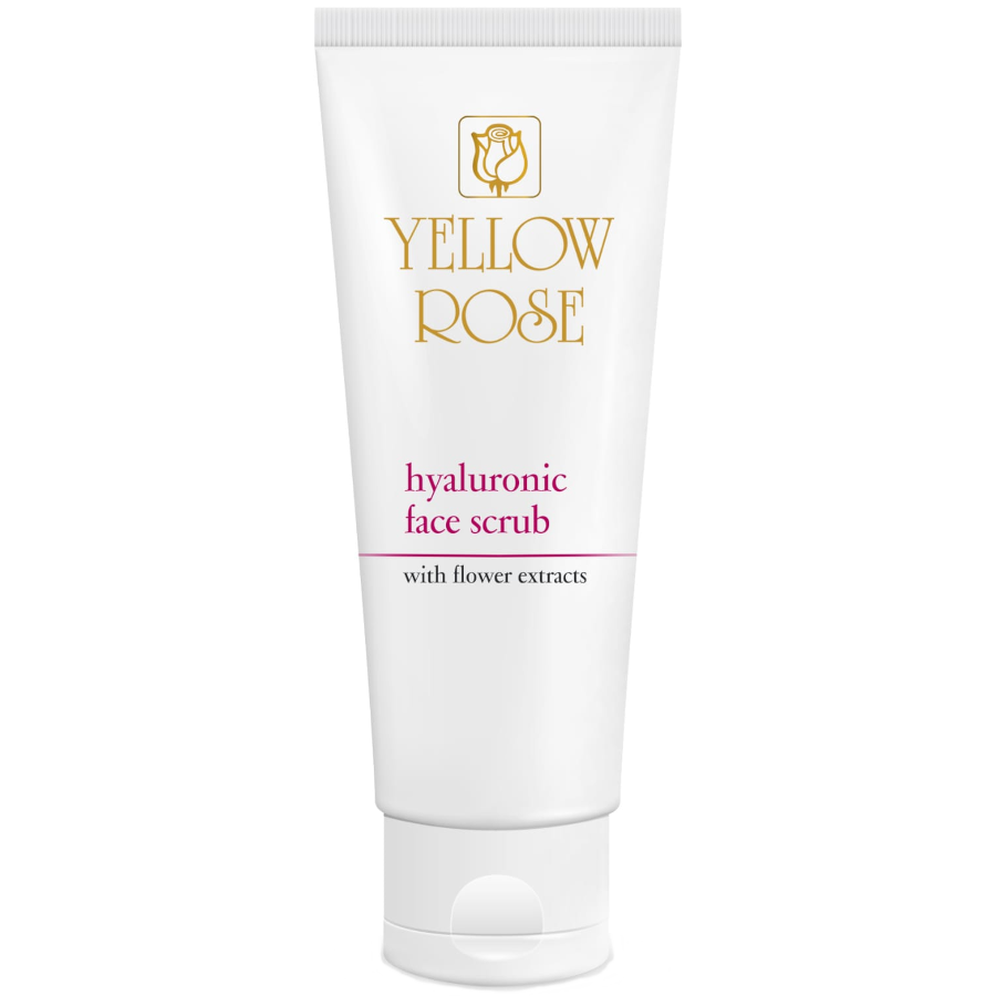 Yellow Rose Hyaluronic Face Scrub With Flower Extracts, 50ml