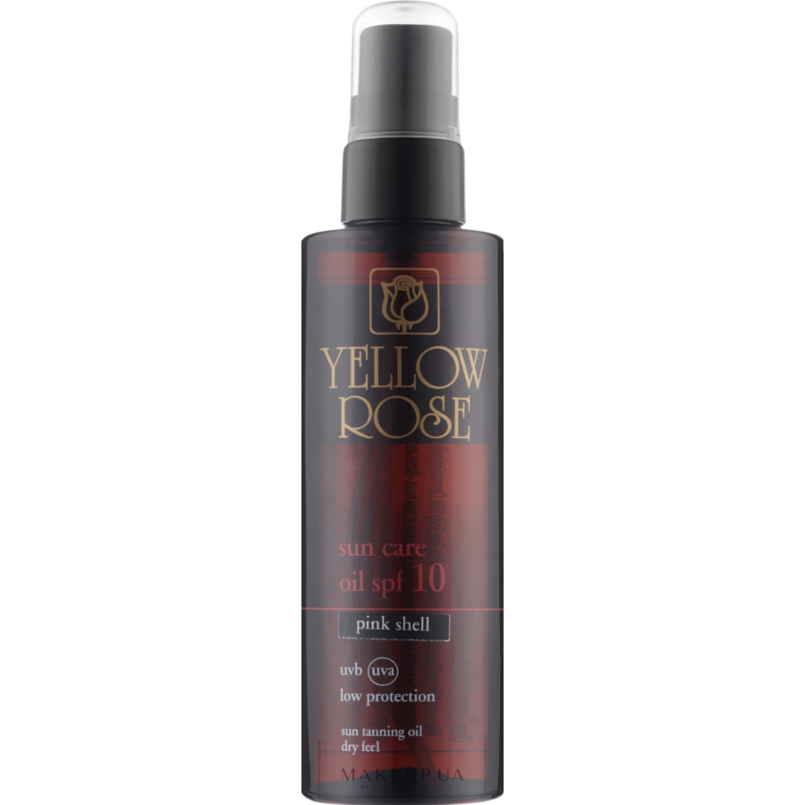 Yellow Rose Pink Shell Sun Care Oil Spf 10 UVB (UVA), 200 ml