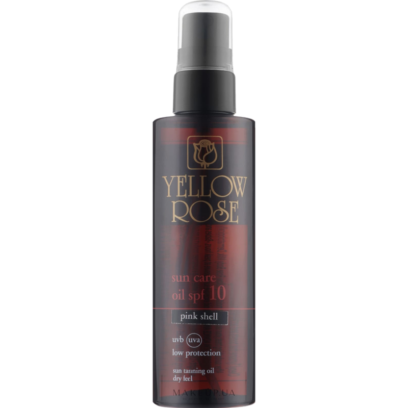 Yellow Rose Pink Shell Sun Care Oil Spf 10 UVB (UVA), 200 ml