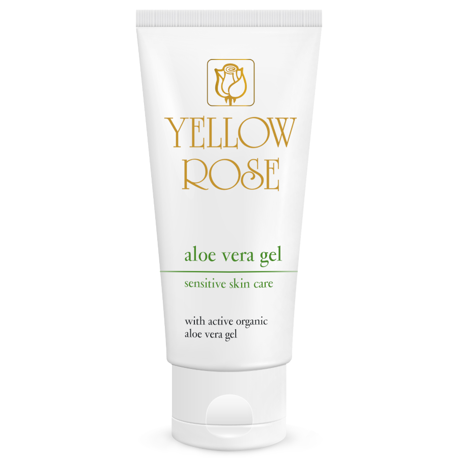 Yellow Rose Aloe Vera Gel ansikte