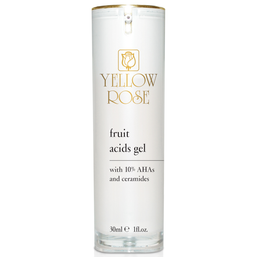 Yellow Rose Fruit Acids AHA Gel, 30ml